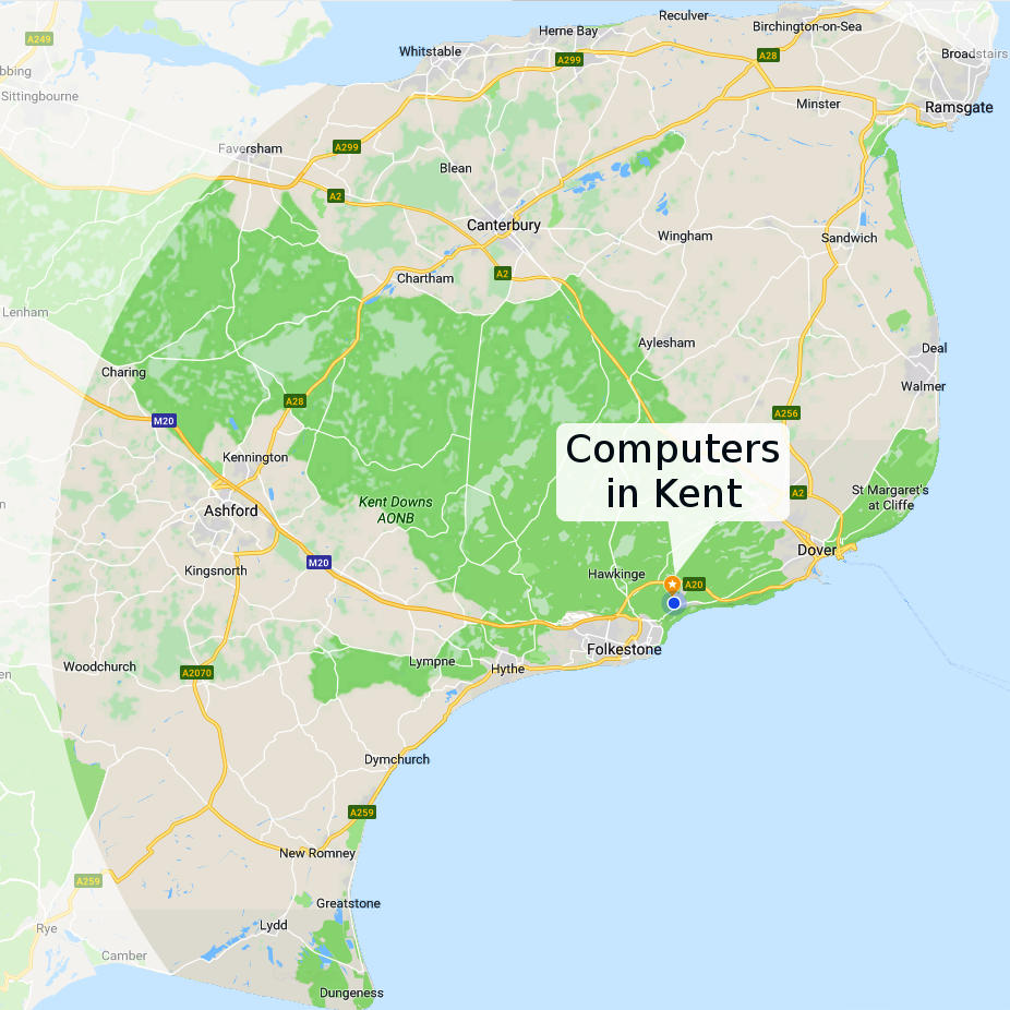 Computers in Kent general area of operation